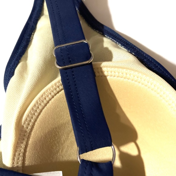 NWOT Denim & Co. Beach V-Neck Wrap Front Swim Dress - Picture 9 of 13